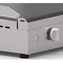 Plancha Gaz PLANET Chef 80 Plaque Inox Lisse Rainuree (Réf. 0201139) -Les gens du barbecue. plancha gaz planet chef 80 plaque inox lisse rainuree 2