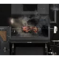 Rôtissoire Pour Barbecue à Pellets LEDGE & PEAK - GMG -Les gens du barbecue. rotissoire pour barbecue a pellets ledge peak gmg 2