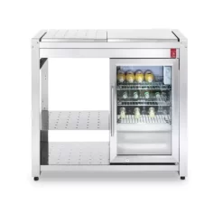 Table Oasi 97 + Evier Encastré Et Mitigeur Pliable - PLANET